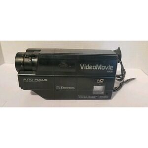 Emerson Videomovie Compact Handheld Camcorder VCAM14. *For Parts or Repair*